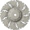 Ekena Millwork Needham Ceiling Medallion (Fits Canopies up to 4 1/4"), 14 5/8"OD x 2 1/4"P, Pot of Cream CM14NEPCF - alternate 1